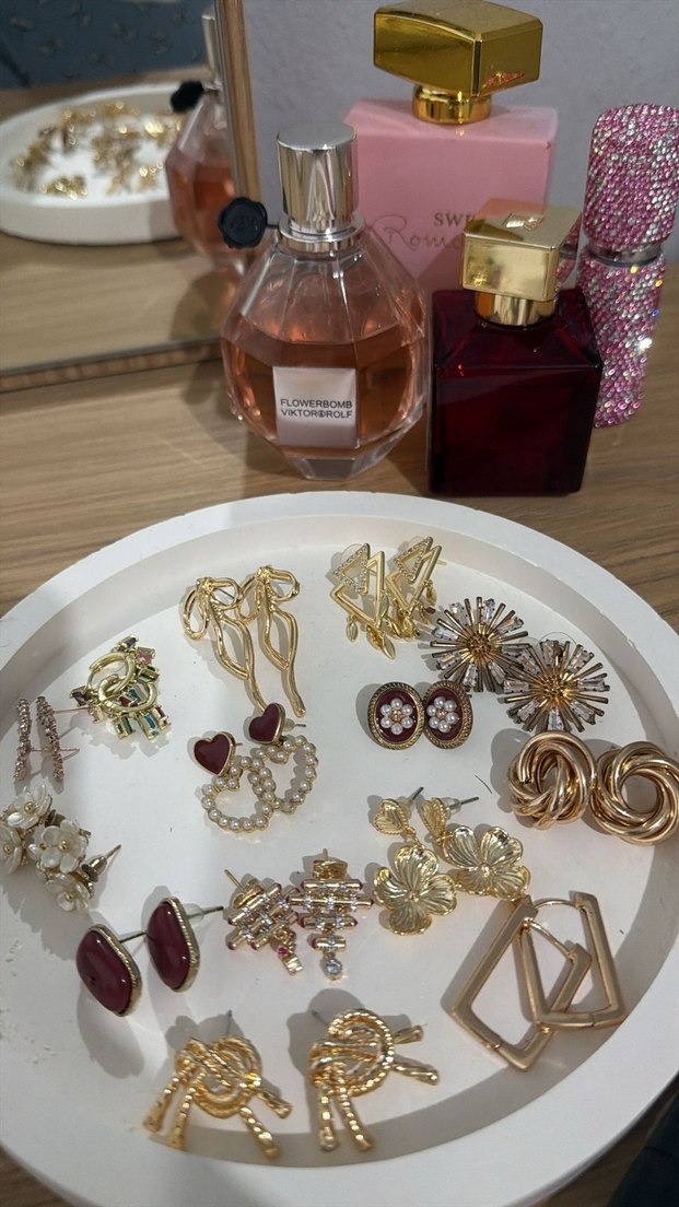 Bohem Tarzı Seramik Takı Tabağı - Görsel 2