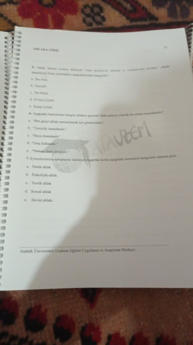 3. Sınıf İslam Ahlak Felsefesi Kitabı ve İslam tarihi - Görsel 3