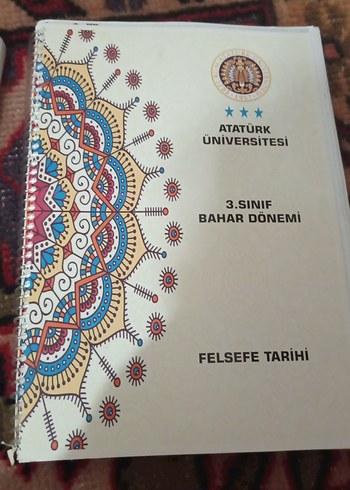 Atatürk Üniversitesi 3. sınıf  İslam Hukuku 1 ve felsefe tarihi - Görsel 2