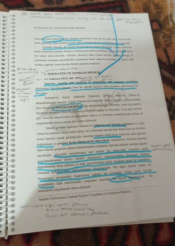 Atatürk Üniversitesi 3. sınıf  İslam Hukuku 1 ve felsefe tarihi - Görsel 3