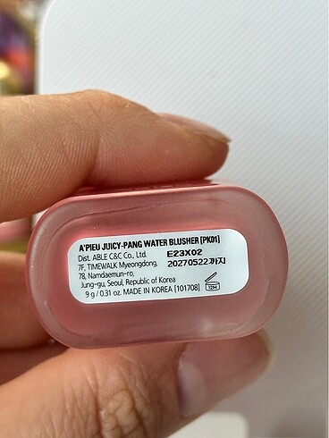 Missha Missha allık PK01 rengi