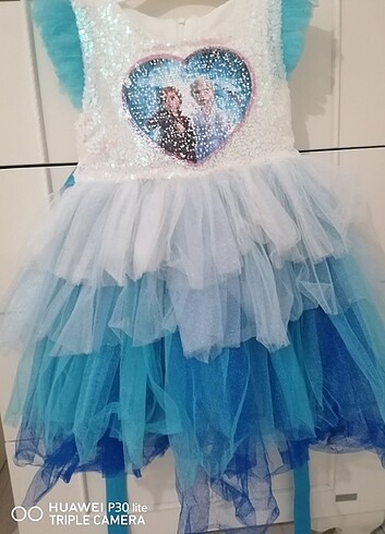 Elsa frozen elbise 