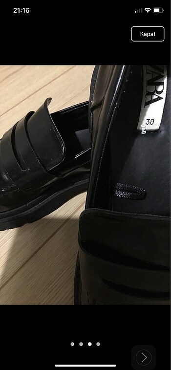 38 Beden Zara kadın ayakkabı