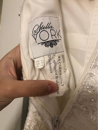 40 Beden beyaz Renk stella york gelinlik