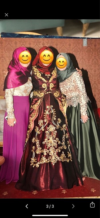 36 Beden Gamze polat tasarımlı elbise