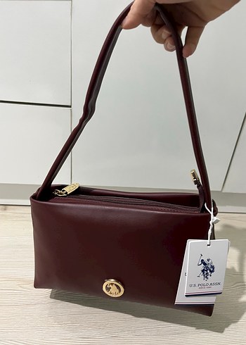 U.S Polo Assn. Bordo U S Polo Assn Mini Omuz Cantasi
