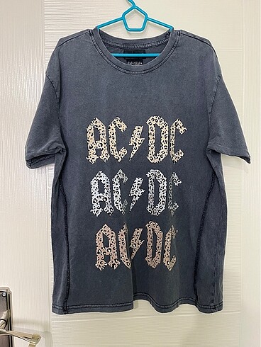 Antrasit AC/DC tişört