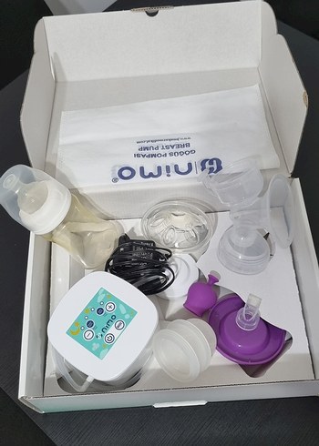 nimo Beyaz Elektrikli Göğüs Pompası Seti