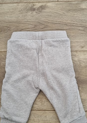 3-6 Ay Beden camel Renk Mango Düğmeli Erkek Çocuk Rahat Pantolon