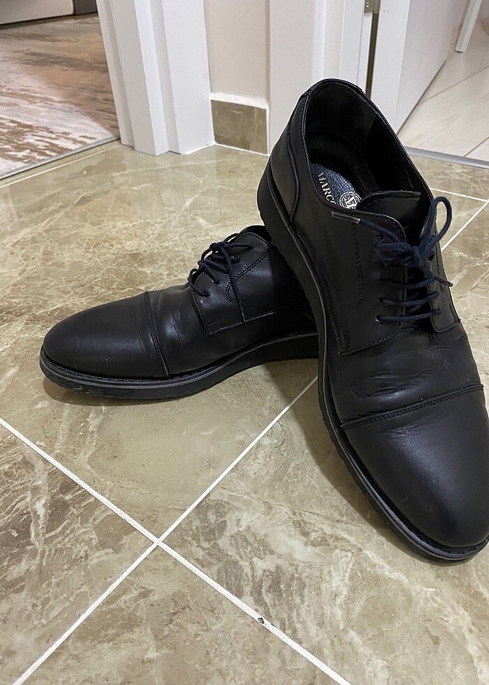 Orjinal deri ayakkabı - Görsel 4