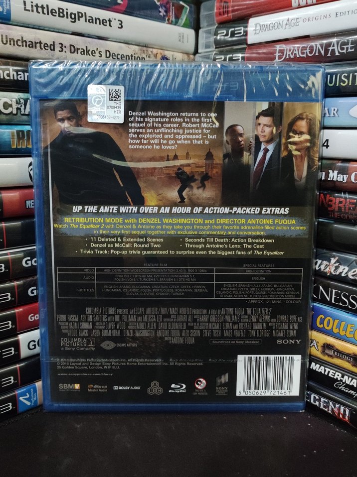 The Equalizer 2 Bluray Film - Görsel 2