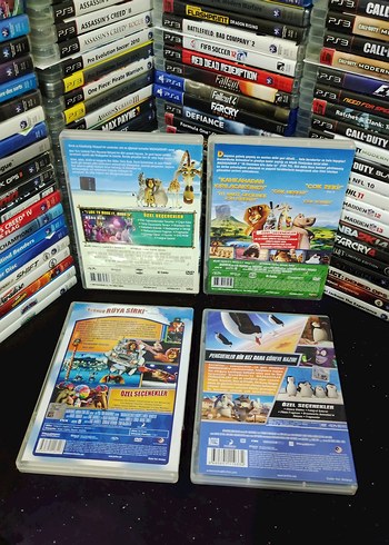 Madagaskar 1-2-3 ve Penguenler DVD Seti - Görsel 2