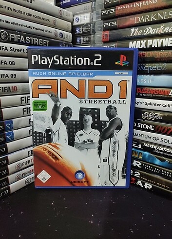 And 1 streetball ps2 Orjinal cd+cover+kutu+kitapçık