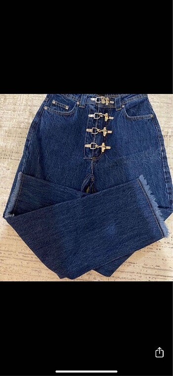 40 Beden Tokalı jean