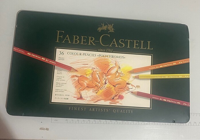 Faber castel kuru boya kalemi