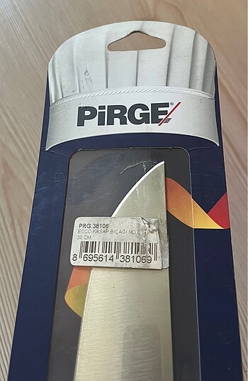PİRGE MARKA SIFIR KASAP BIÇAĞI ORJİNAL