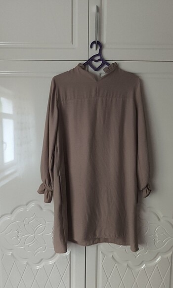 l Beden camel Renk Bayan tunik