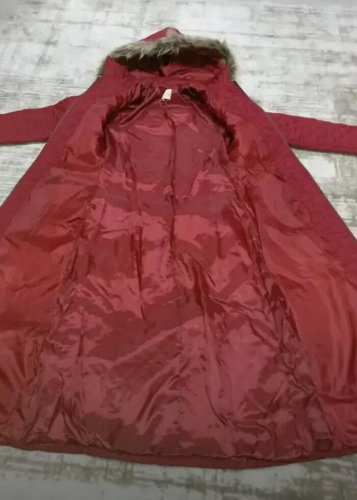 Kışlık uzun mont - Görsel 2