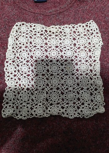 El İşi Beyaz Dantel Masa Örtüsü - Görsel 3