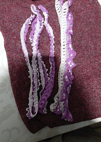 El İşi Beyaz Dantel Masa Örtüsü - Görsel 14