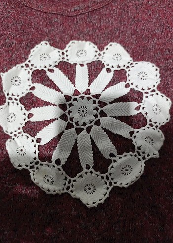 El İşi Beyaz Dantel Masa Örtüsü - Görsel 2