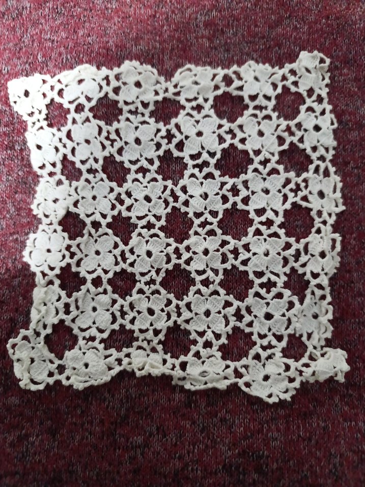 El İşi Beyaz Dantel Masa Örtüsü - Görsel 5