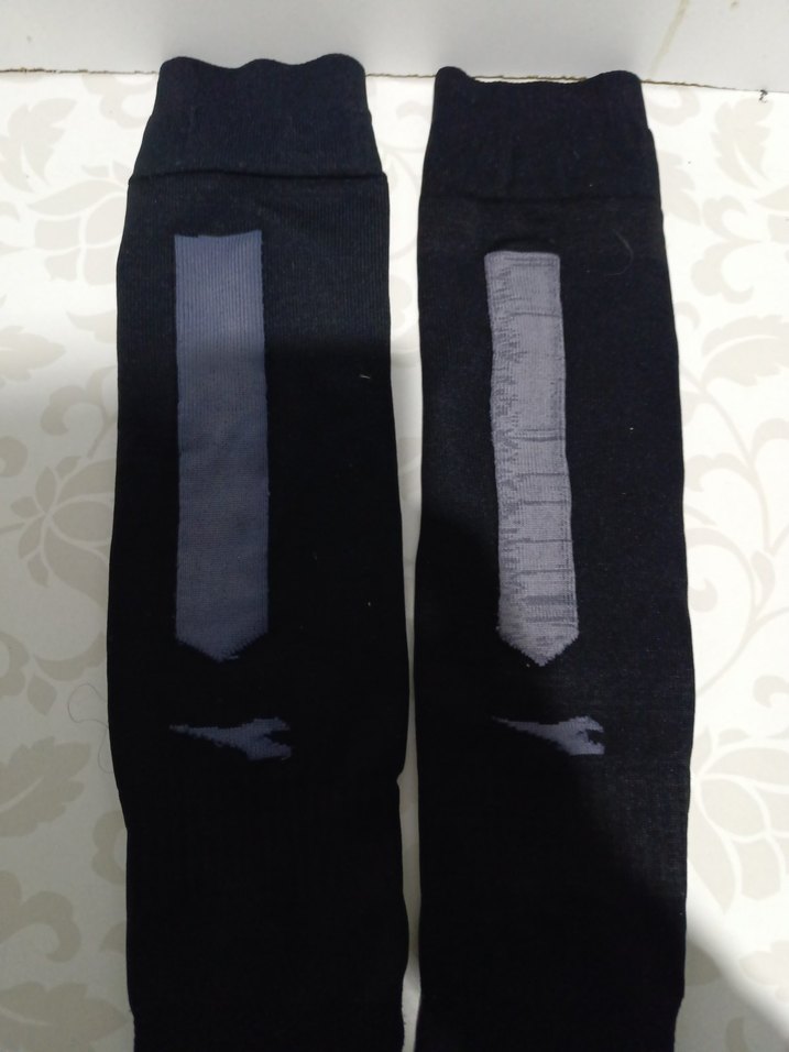 Erkek Siyah Midi Spor Çorap - Görsel 2