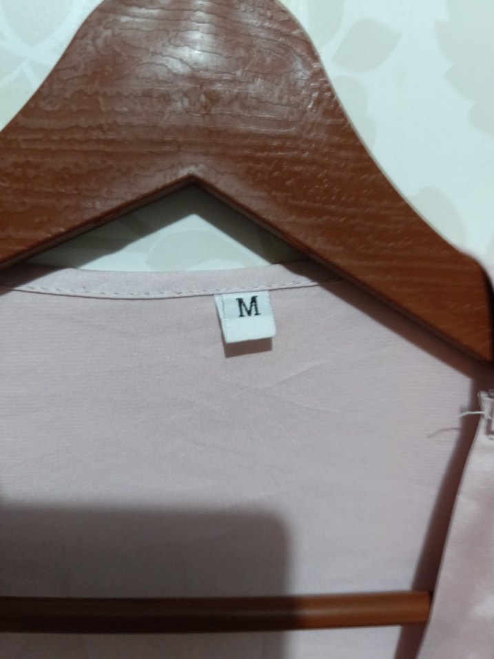 Bej Uzun Kollu Bohem Kadın Sabahlık - Görsel 3