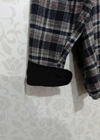 Düğmeli Ekose Desenli Erkek Gömlek - Görsel 4