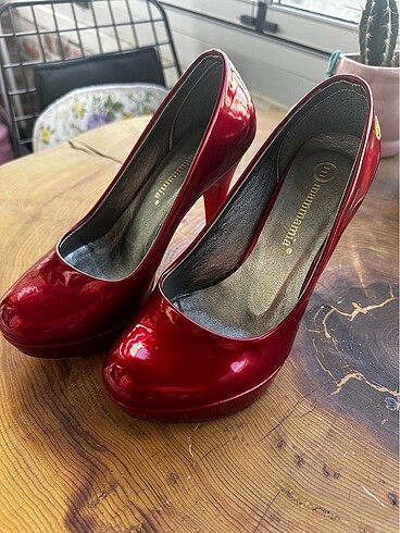 Platform topuklu ayakkabı  35 numara - Görsel 6