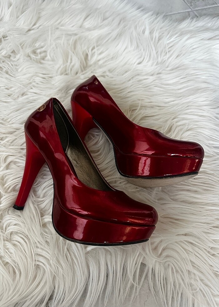 Platform topuklu ayakkabı  35 numara - Görsel 3