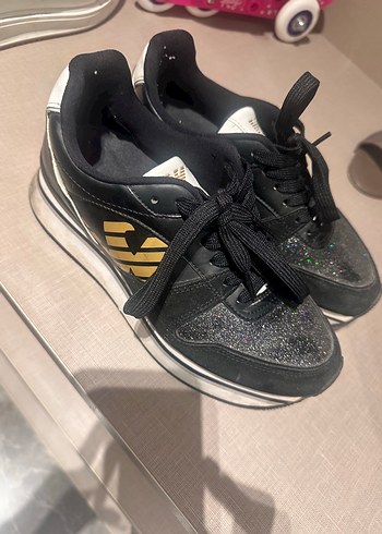 Armani Siyah Sneaker