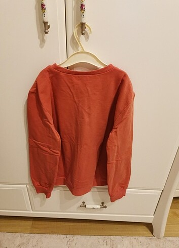 10 Yaş Beden haki Renk DeFacto sweatshirt kız çocuk