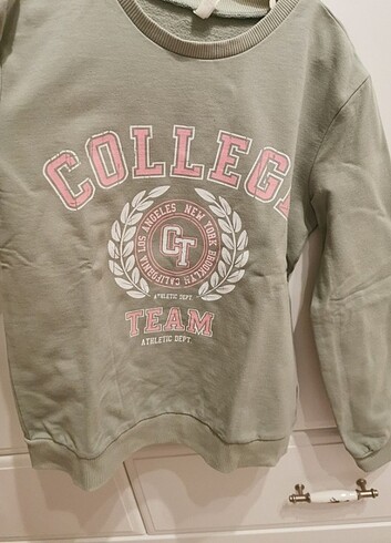 10 Yaş Beden DeFacto sweatshirt kız çocuk