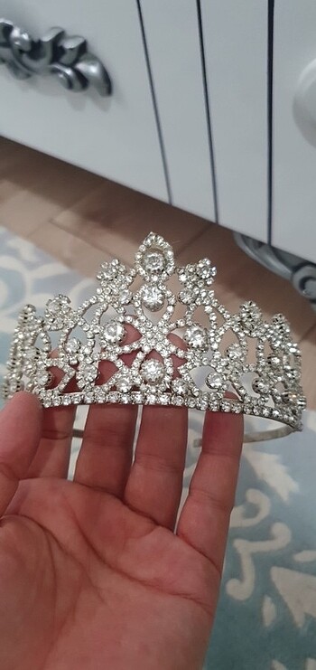 Beden çeşitli Renk Gelin tacı taşlı