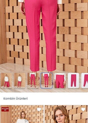 Fuşya pantolon