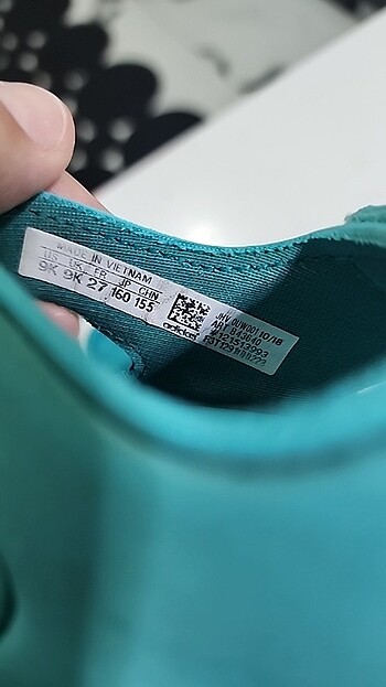 27 Beden Adidas bebek sandalet ayakkabı