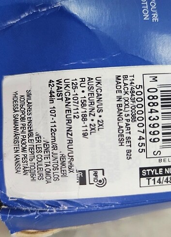 xxl Beden M&S 2xl siyah 10 adet boxer