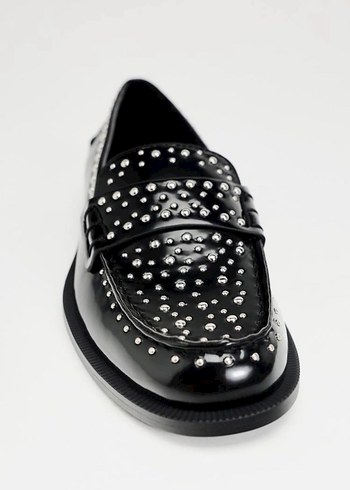 Zara Zımba Detalı Kadın Makosen/ Loafer - Görsel 3