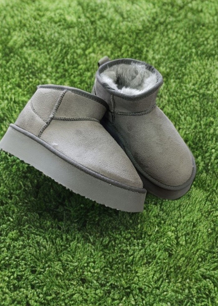 Ugg Ultra Mini Platform Model Gri - Görsel 3