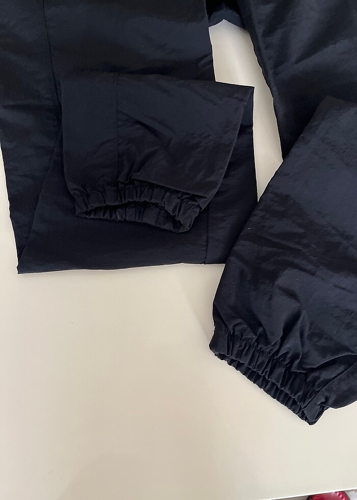 Erkek paraşüt kumaş pantolon ve lescon eşofman altı - Görsel 4