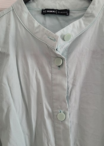 Uzun Düğmeli Elbise - Görsel 6