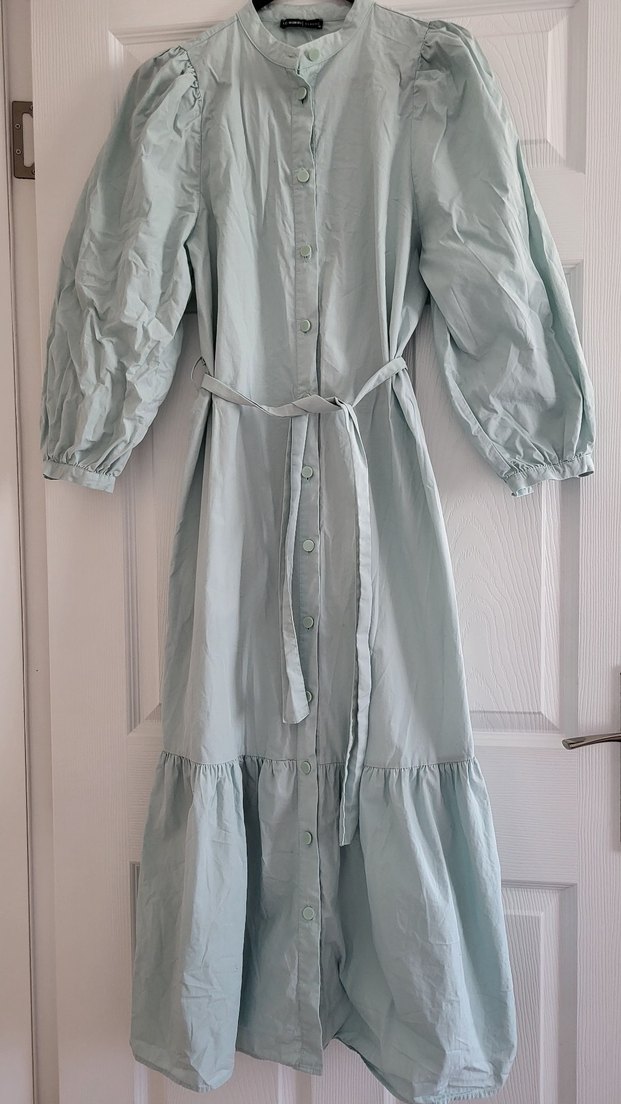 Uzun Düğmeli Elbise - Görsel 2