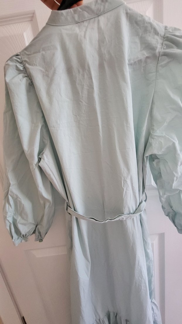 Uzun Düğmeli Elbise - Görsel 5