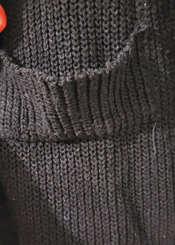 Renkli Düğmeli Uzun Kadın Hırka - Görsel 3