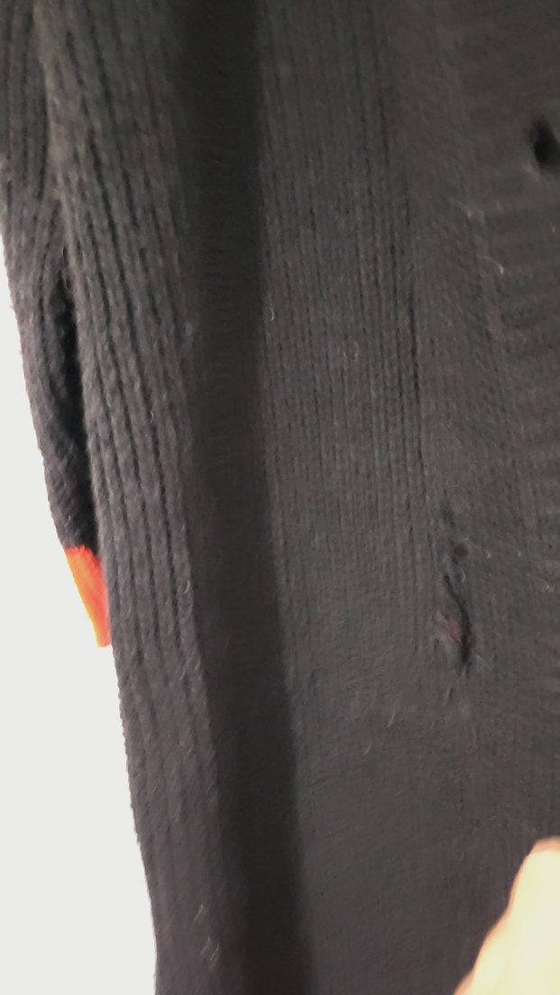 Renkli Düğmeli Uzun Kadın Hırka - Görsel 4