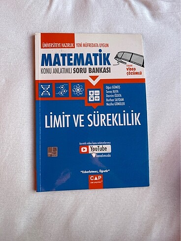 Çap yayınları limit ve süreklilik