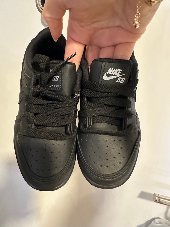 Siyah Bağcıklı çocuk  Spor Ayakkabı - Görsel 2