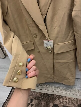 42 Beden Uzun blazer