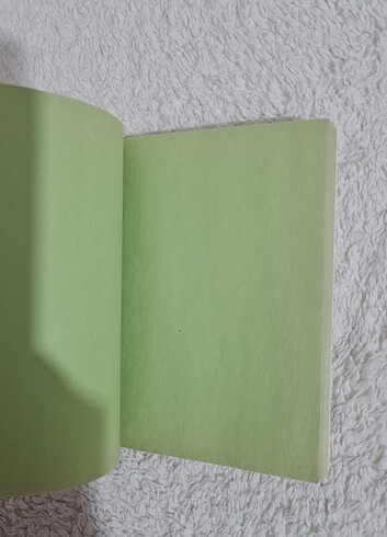  Kök boyalı yeşil defter